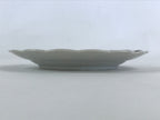 Antique Japanese Porcelain Plate White Floral Butterfly Kozara Yakimono PY469