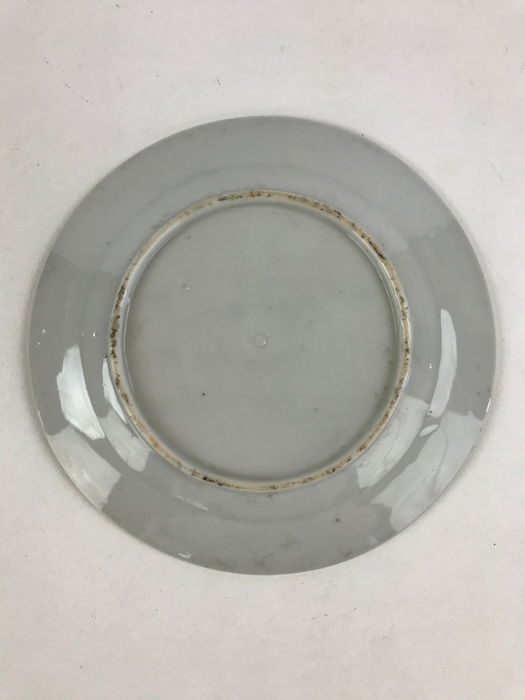 Antique Japanese Porcelain Plate White Floral Butterfly Kozara Yakimono PY472