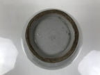 Antique Japanese Porcelain Sake Bottle Tokkuri Gray Blue Floral Long Neck TS900