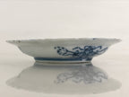 Antique Japanese Porcelain Side Plate Blue Sometsuke Mountain Road Kozara PY312