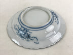 Antique Japanese Porcelain Side Plate Blue Sometsuke Mountain Road Kozara PY316