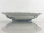 Antique Japanese Porcelain Side Plate Blue Sometsuke Mountain Road Kozara PY316