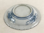 Antique Japanese Porcelain Side Plate Blue Sometsuke Mountain Road Kozara PY321