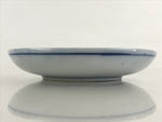 Antique Japanese Porcelain Small Bowl Plate Blue Floral Sometsuke Kozara PY300