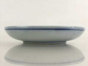 Antique Japanese Porcelain Small Bowl Plate Blue Floral Sometsuke Kozara PY300