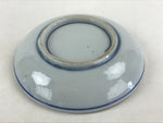 Antique Japanese Porcelain Small Bowl Plate Blue Floral Sometsuke Kozara PY302