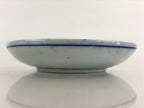 Antique Japanese Porcelain Small Bowl Plate Blue Floral Sometsuke Kozara PY302