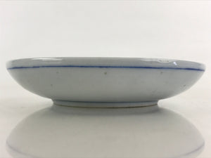 Antique Japanese Porcelain Small Bowl Plate Blue Floral Sometsuke Kozara PY302