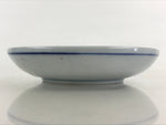 Antique Japanese Porcelain Small Bowl Plate Blue Floral Sometsuke Kozara PY302