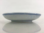 Antique Japanese Porcelain Small Bowl Plate Blue Floral Sometsuke Kozara PY305