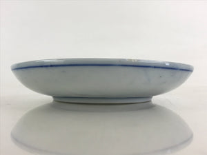 Antique Japanese Porcelain Small Bowl Plate Blue Floral Sometsuke Kozara PY305