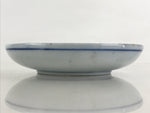 Antique Japanese Porcelain Small Bowl Plate Blue Sometsuke Flower Kozara PY299