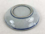 Antique Japanese Porcelain Small Bowl Plate Blue Sometsuke Flower Kozara PY301