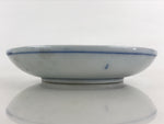 Antique Japanese Porcelain Small Bowl Plate Blue Sometsuke Flower Kozara PY301