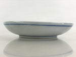 Antique Japanese Porcelain Small Bowl Plate Blue Sometsuke Flower Kozara PY301