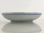 Antique Japanese Porcelain Small Bowl Plate Blue Sometsuke Flower Kozara PY303