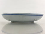 Antique Japanese Porcelain Small Bowl Plate Blue Sometsuke Flower Kozara PY304