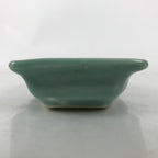 Antique Japanese Porcelain Small Plate Kozara Hexagon Celadon Sayagata Y328