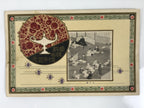 Antique Japanese Postcard Nagoya Education System 50 Years C1920 Color PC126