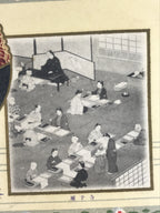 Antique Japanese Postcard Nagoya Education System 50 Years C1920 Color PC126