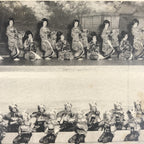 Antique Japanese Postcard Nagoya Health Exhibition C1920 Nihon Buyo Dance PC132