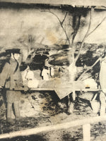 Antique Japanese Postcard Nagoya Health Exhibition C1920 Red Cross Panel PC130