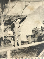 Antique Japanese Postcard Nagoya Health Exhibition C1920 Red Cross Panel PC130