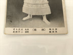 Antique Japanese Postcard Sumo Wrestler Naranishiki Masakichi Black White PC108