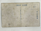 Antique Japanese Postcard Sumo Wrestler Rainomine Isuke Black White PC109