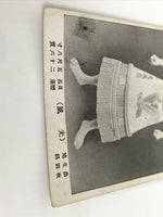 Antique Japanese Postcard Sumo Wrestler Terukaze Sadataro Paper Black White PC95