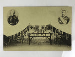 Antique Japanese Russo-Japanese War Victory Postcard Navy Admirals Paper BW PC78