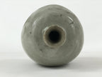 Antique Japanese Sake Bottle Ceramic Kayoi-Tokkuri C1900 Simple Gray TS603