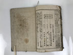 Antique Japanese School Textbook Comprehensive Reading Book C1900 Meiji HN36