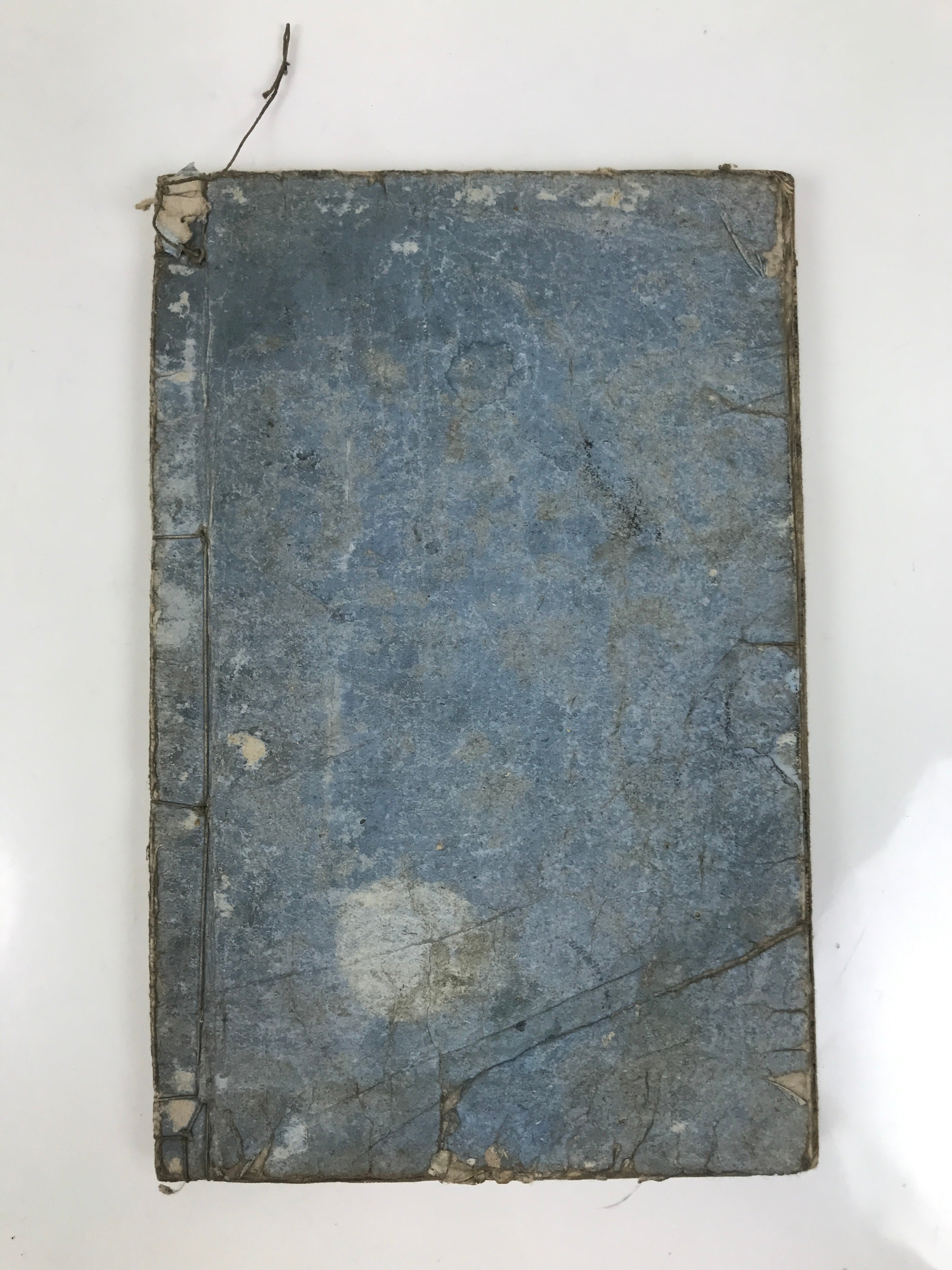 Antique Japanese School Textbook Comprehensive Reading Book C1900 Meiji HN36