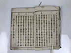 Antique Japanese School Textbook Comprehensive Reading Book C1900 Meiji HN36