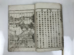 Antique Japanese School Textbook Official Reading Book C1900 Meiji Green HN34