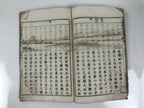 Antique Japanese School Textbook Official Reading Book C1900 Meiji Green HN34