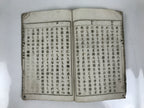 Antique Japanese School Textbook Official Reading Book C1900 Meiji Green HN34
