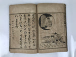 Antique Japanese School Textbook Religious Education Moral Book C1900 Meiji HN37