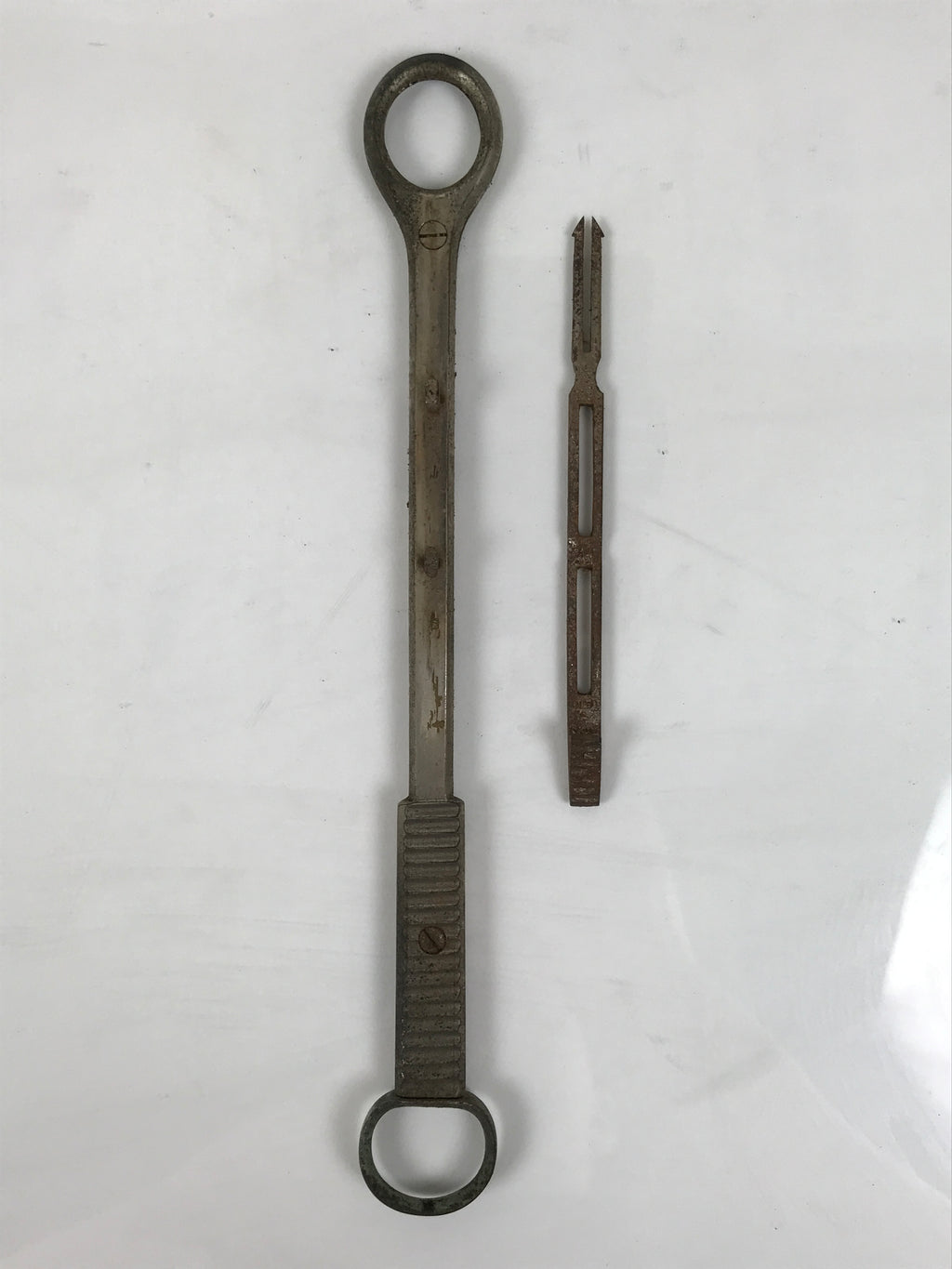 Antique Japanese Steel Tonsil Guillotine Surgical Tool Medical Equipment JK915