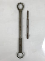 Antique Japanese Steel Tonsil Guillotine Surgical Tool Medical Equipment JK915