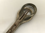 Antique Japanese Steel Tonsil Guillotine Surgical Tool Medical Equipment JK915