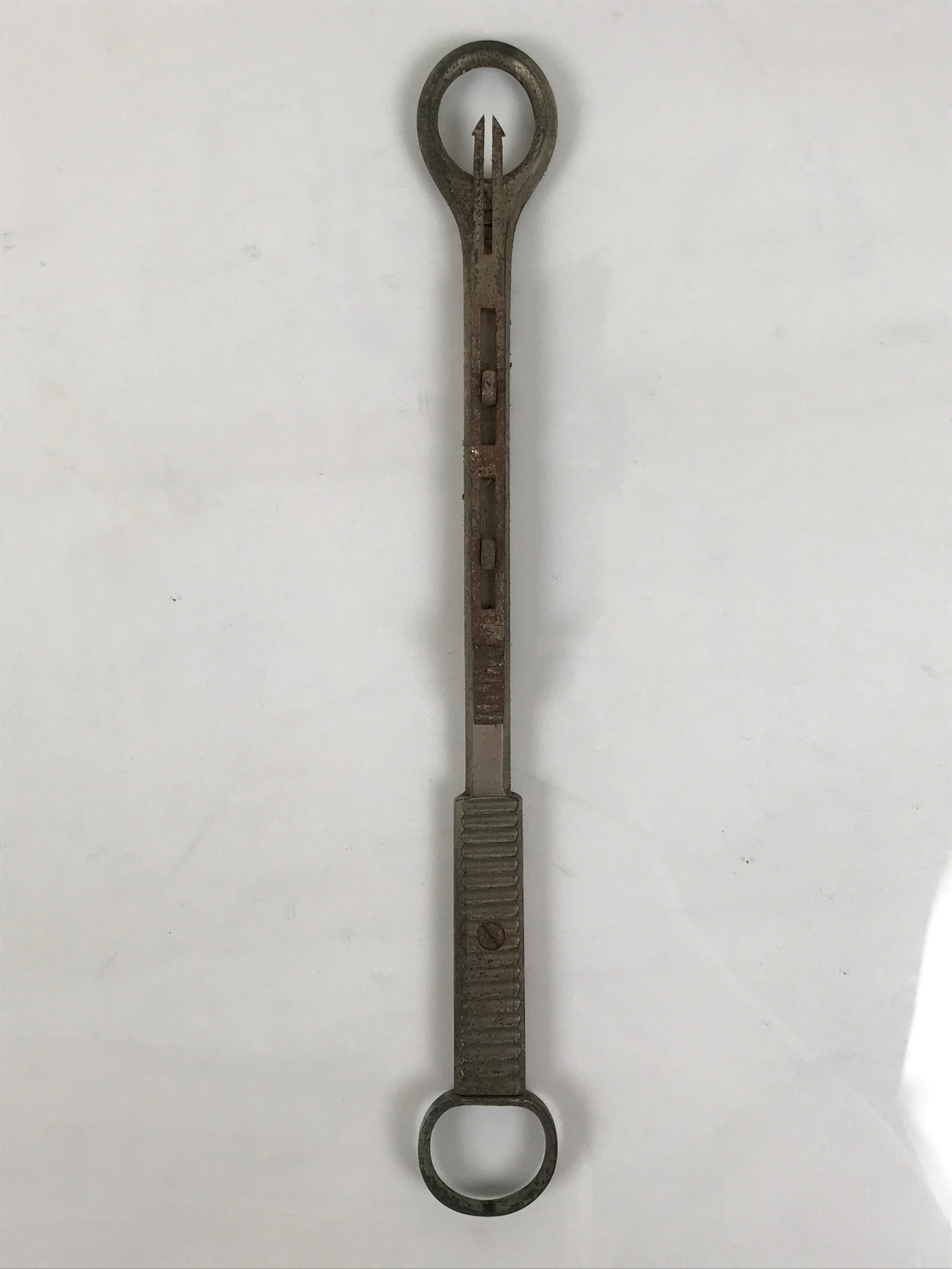 Antique Japanese Steel Tonsil Guillotine Surgical Tool Medical Equipment JK915