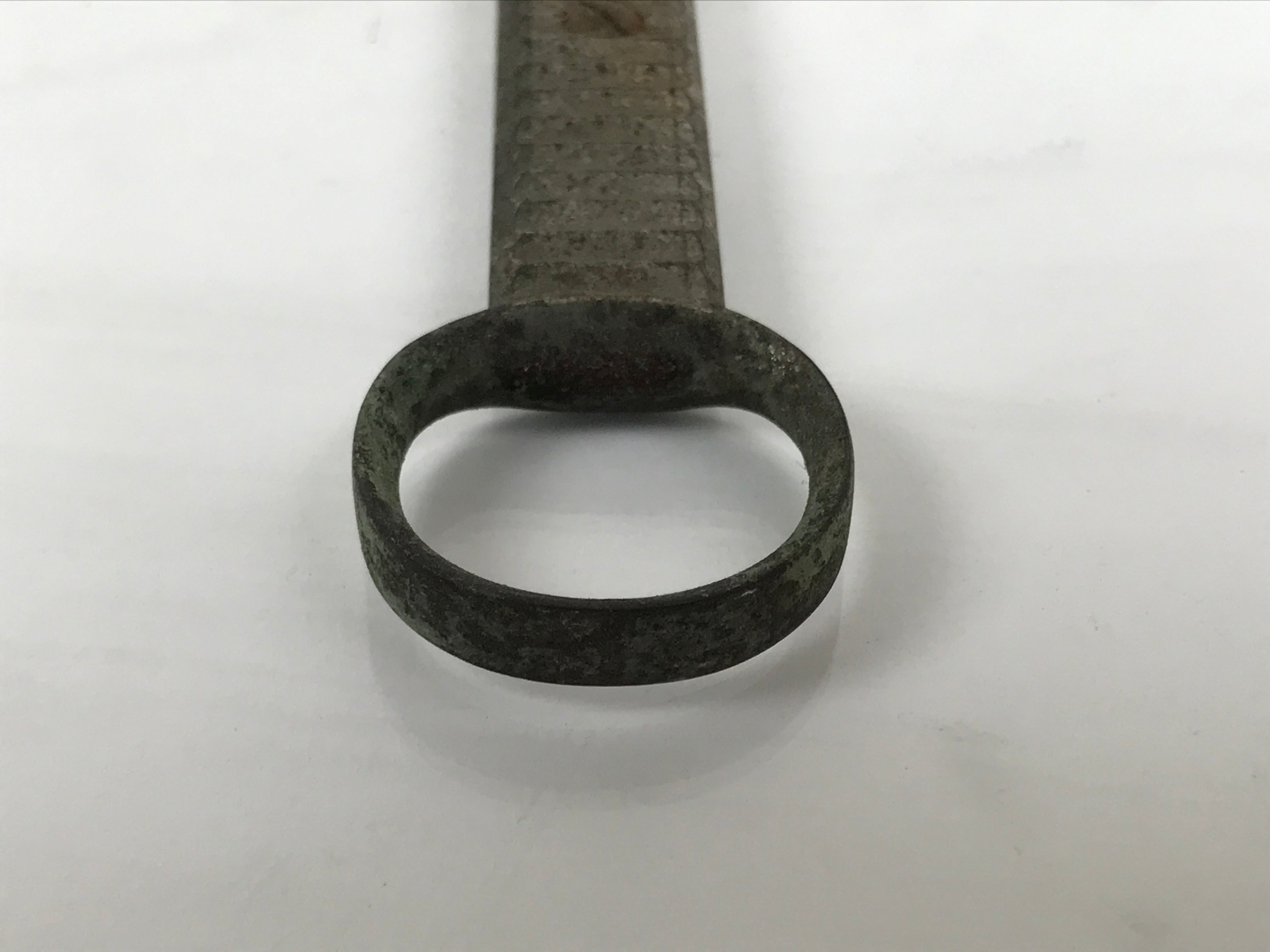 Antique Japanese Steel Tonsil Guillotine Surgical Tool Medical Equipment JK915