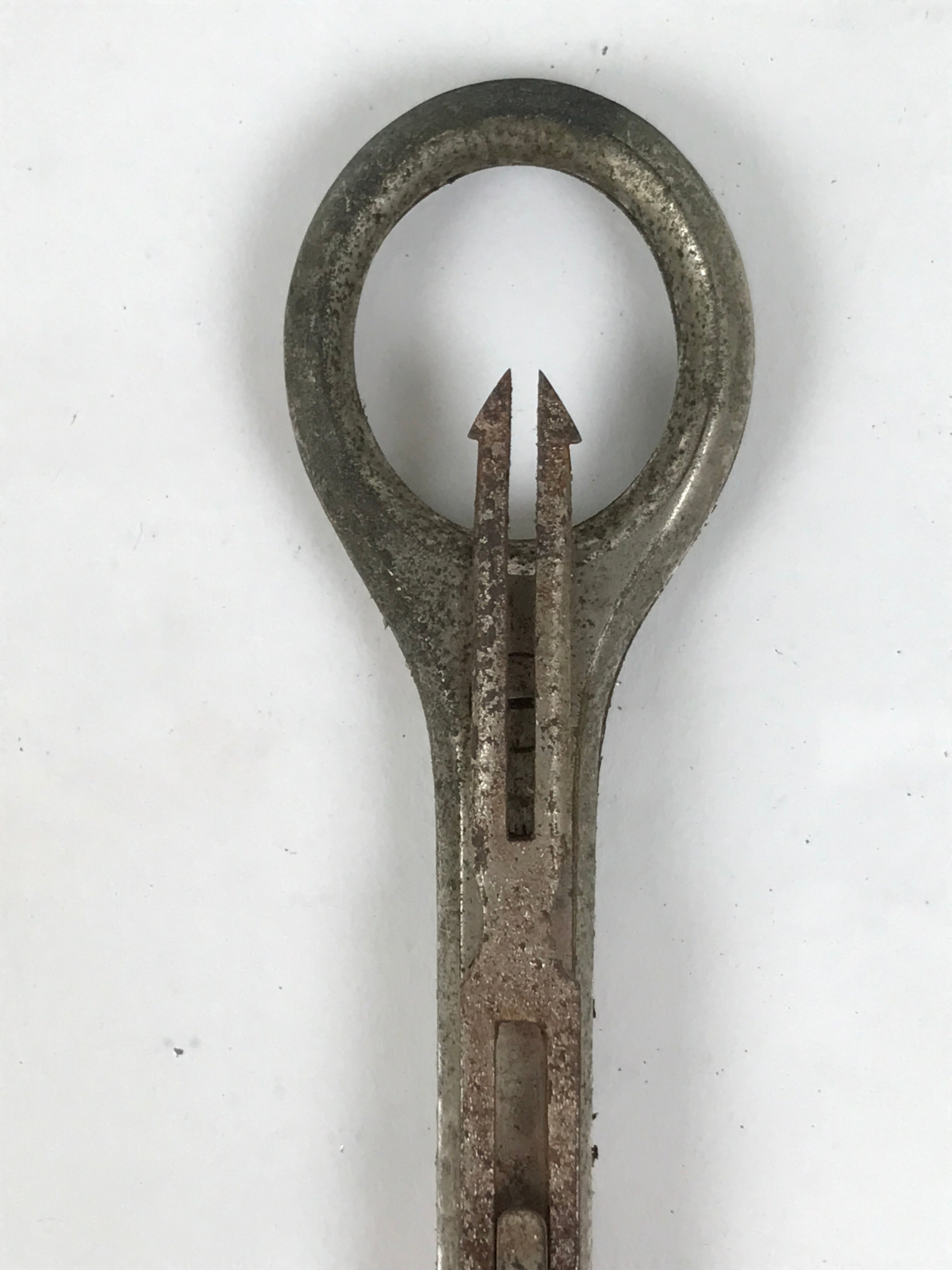 Antique Japanese Steel Tonsil Guillotine Surgical Tool Medical Equipment JK915