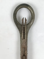 Antique Japanese Steel Tonsil Guillotine Surgical Tool Medical Equipment JK915