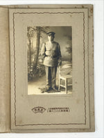 Antique Japanese Taisho Era Soldier Portrait Military Photograph Sepia Tone PH35