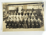 Antique Japanese Taisho School Class Photograph Group Student Uniform Sepia PH65