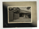 Antique Japanese Taisho Traditional Home Photograph Ie Genkan Black White PH23