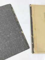 Antique Japanese Taisho Young Family Photograph Kimono House Black White PH17